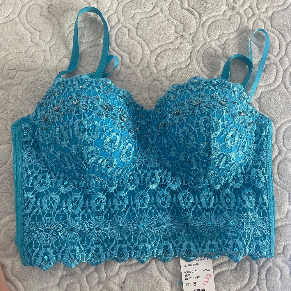 Windsor Blue bustier
